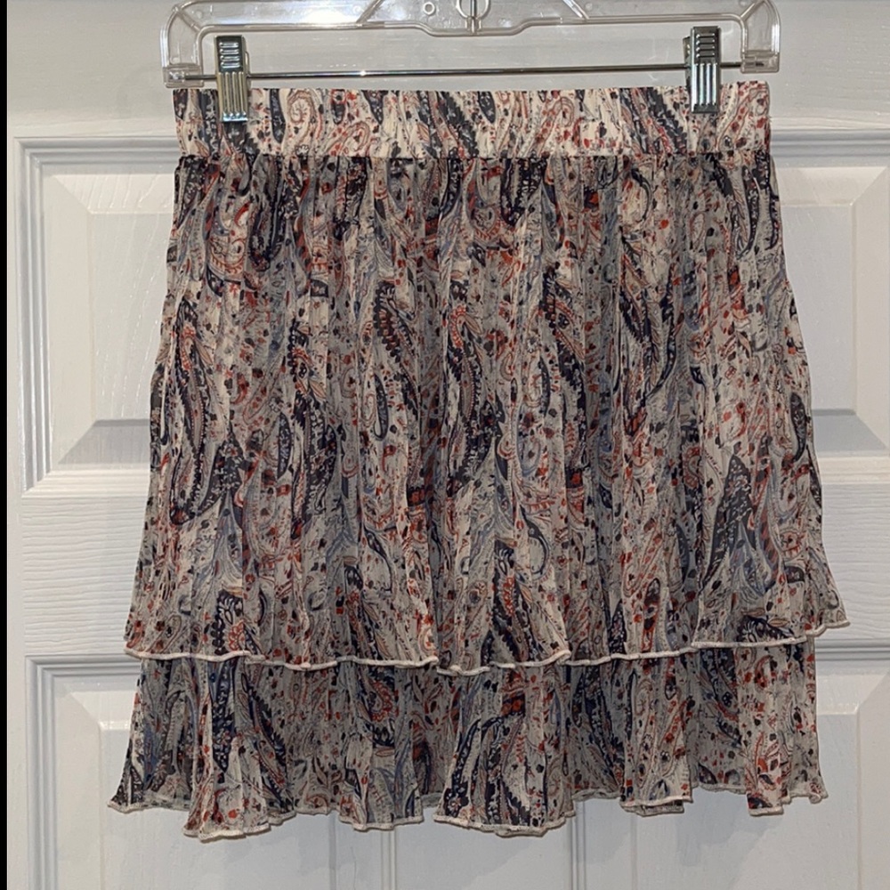 Flirty & Flowy Skirt - Paisley Pattern